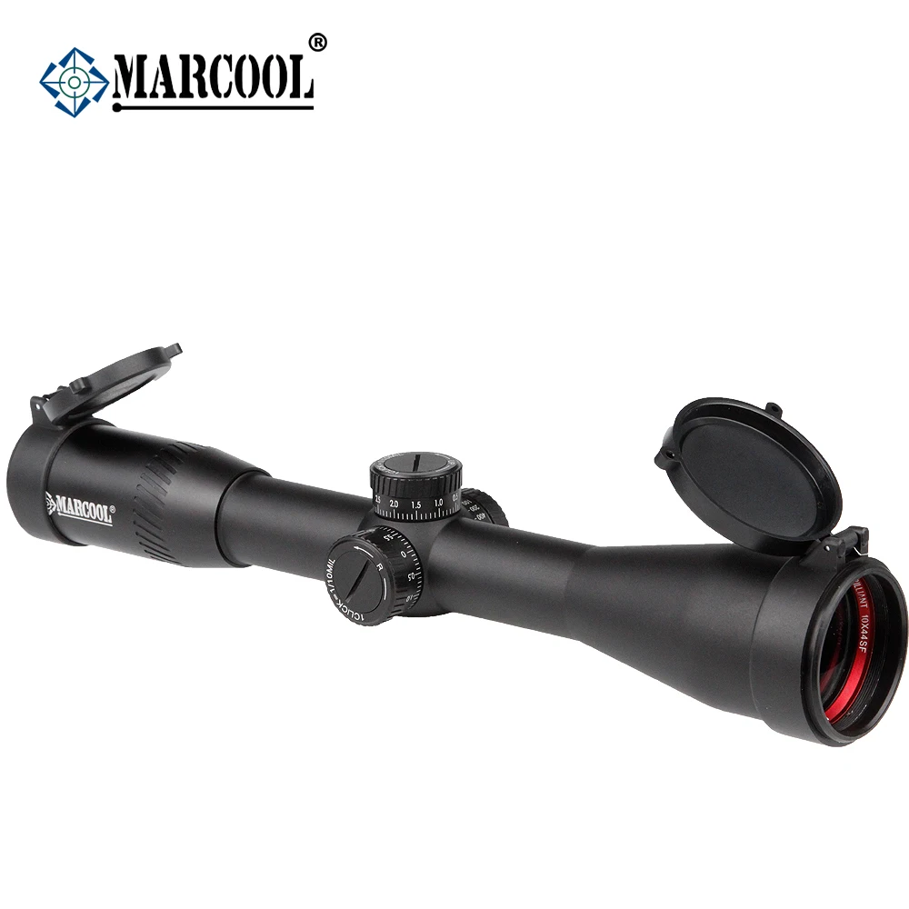 Marcool Riflescope BLT 10X44 SF HD красное кольцо тактическая страйкбольная воздушная винтовка Оптический Коллиматорный прицел для охоты