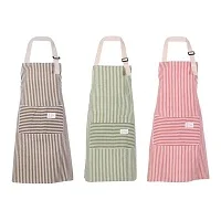Stripe-Sleeveless-Man-Women-Apron-Anti-Dirty-Cotton-Kitchen-Adult-Dress-Kitchen-Cook-Apron-With