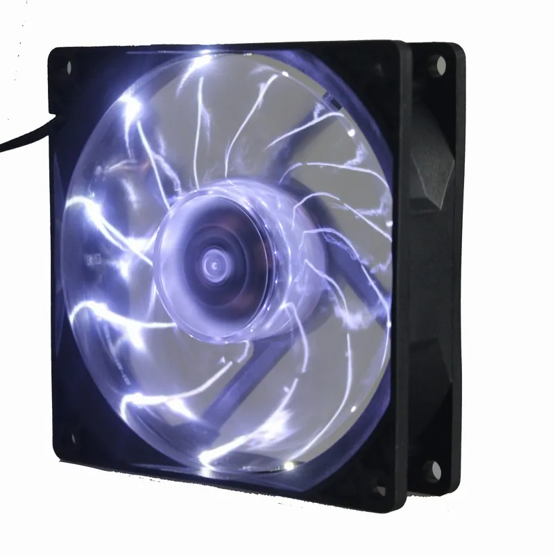 Gdstime 100 шт. LED Fan 90 мм x 25 мм 12 В 3 Булавки зеленый свет сине-белые Красный 12 огни корпус DC охлаждающий вентилятор 92 мм 9225 охладитель