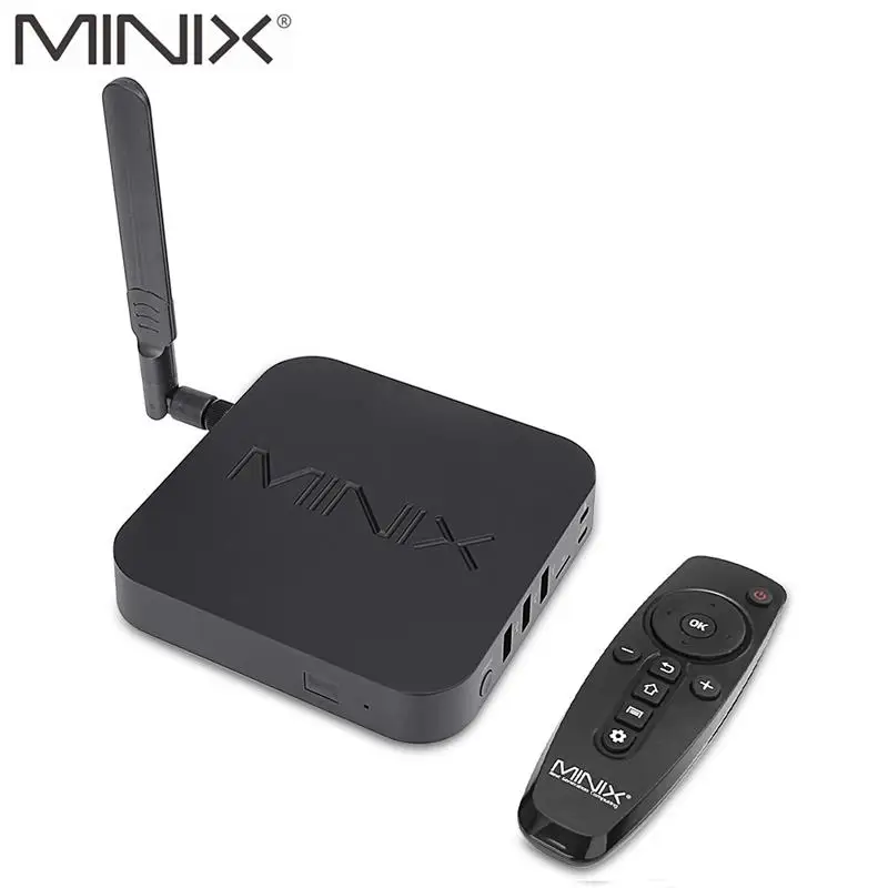 MINIX NEO U9-H Android 7,1 ТВ приставка Amlogic S912-H Восьмиядерный 2G/16G 802.11ac 2,4/5 GHz WiFi 4K HDR IP tv Смарт ТВ приставка - Цвет: MINIX NEO U9H