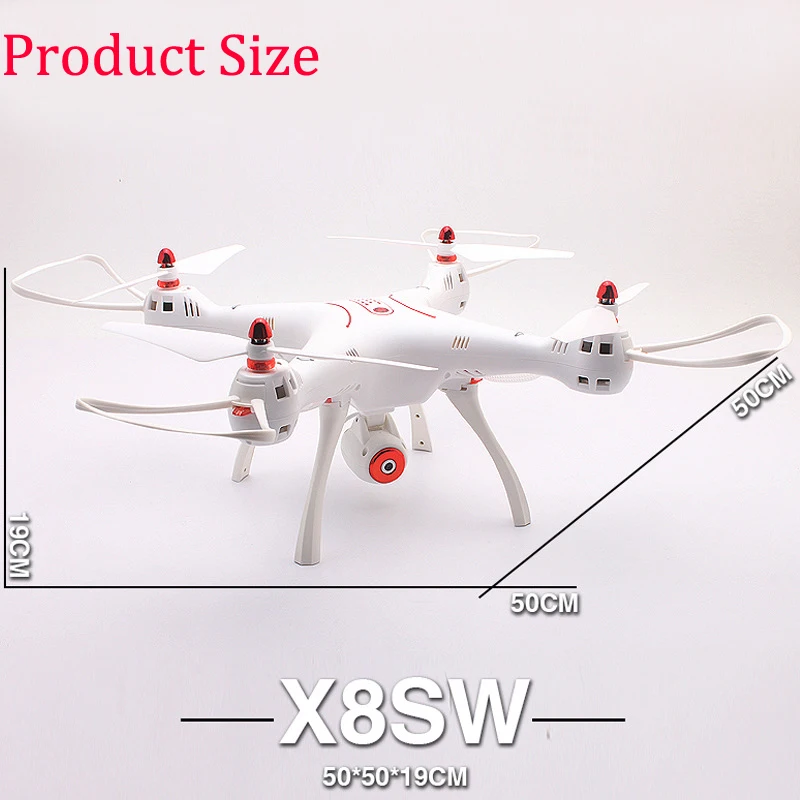 Syma X8SW x8SC WIFI FPV с HD камерой 720P или 2 МП 6 осевой Квадрокоптер удержанием высоты RC RTF