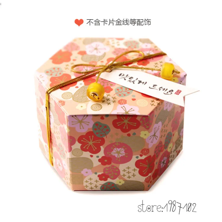 50/100 шт. Шестигранная коробка для шоколадных конфет|lot lot|package boxpackage gift box |