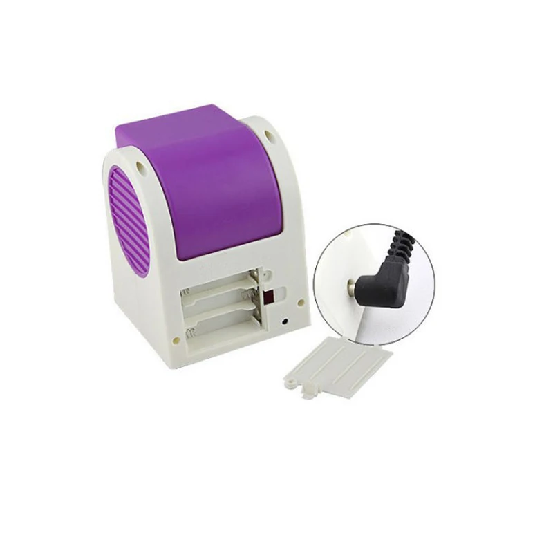 Ventilador Baterías portátiles ventilador sin cuchilla de aire acondicionado ventilador portatil batería abanicos aromaterapia ventilador plástico leque