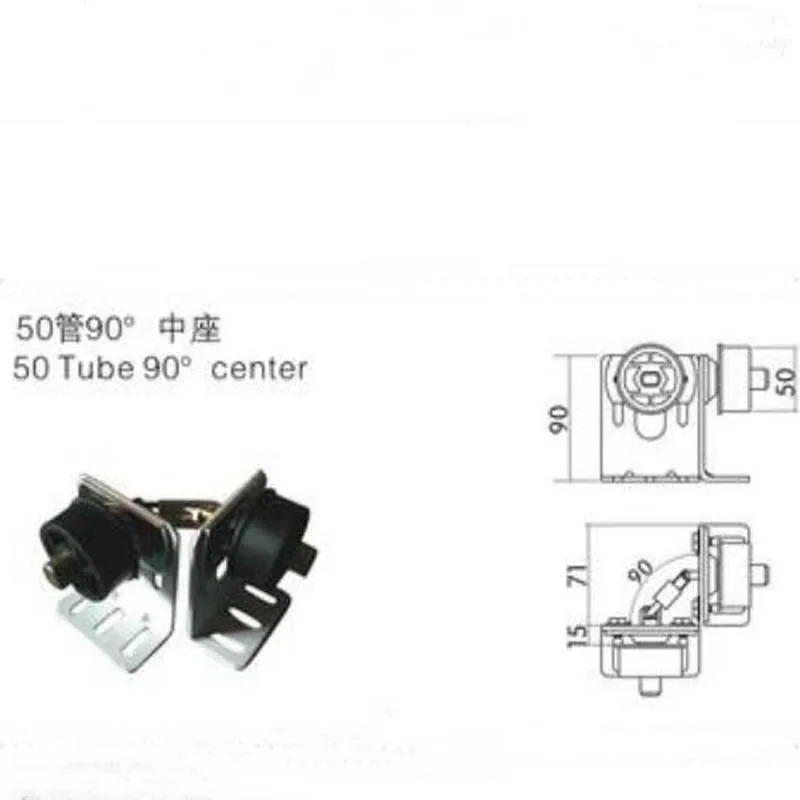

DIY Smarthome Blinds Shade bracket,90 degree Mounting Holder ,Electric Roller Blind Shade Tubular Motor Kit Suit for 50mm