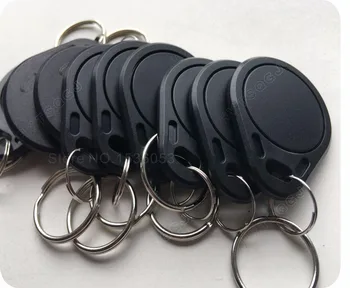 

Free shipping 1000pcs RFID key fobs 13.56MHz proximity NFC tags 215 chip keyfob tag for all nfc products