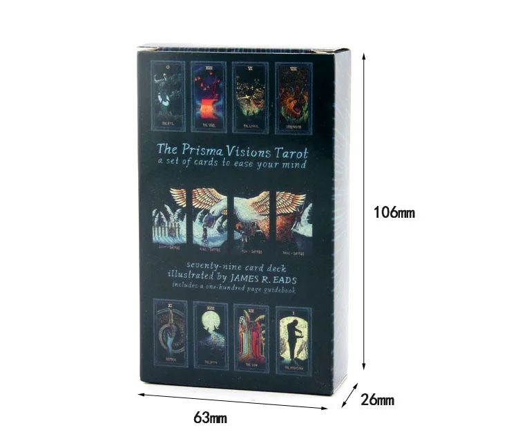 

2019 New Full English version tarot with colorful box cards best board game playing for party cards