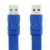 USB 3.0 A Male Plug to A male Plug Flat Cable Extension Cord Leads 30cm/60cm/100cm/150cm