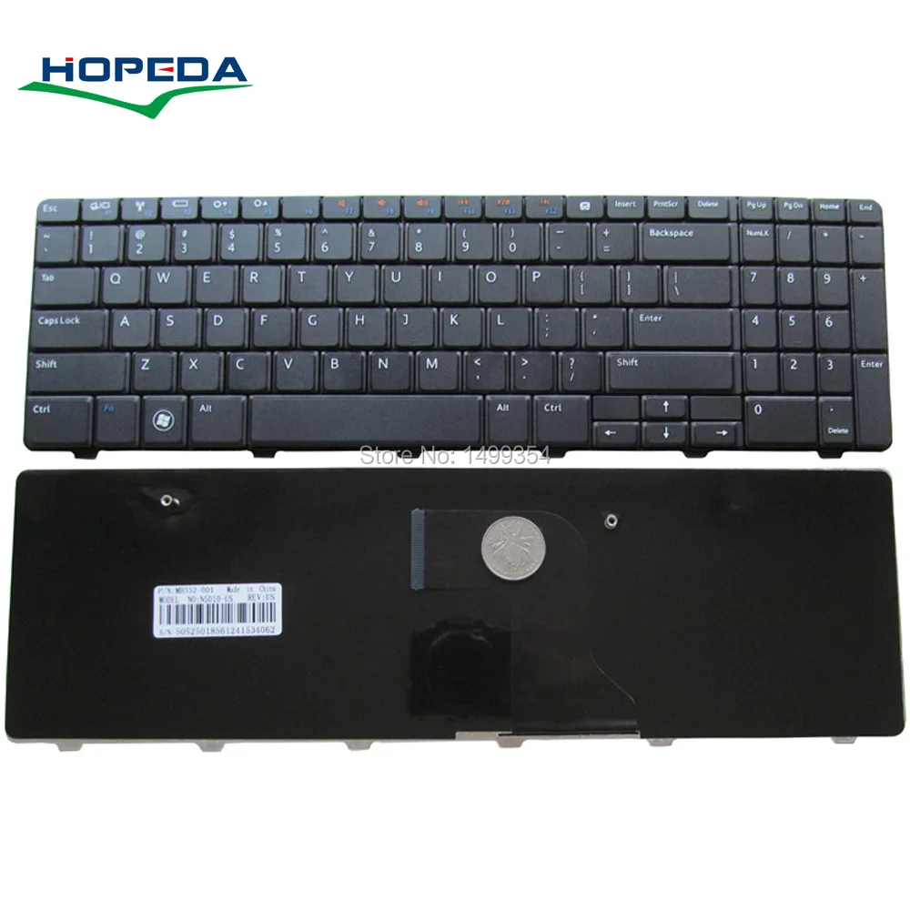 New Laptop Keyboard For DELL Inspiron N5010 15R N5010 M5010 Keyboard