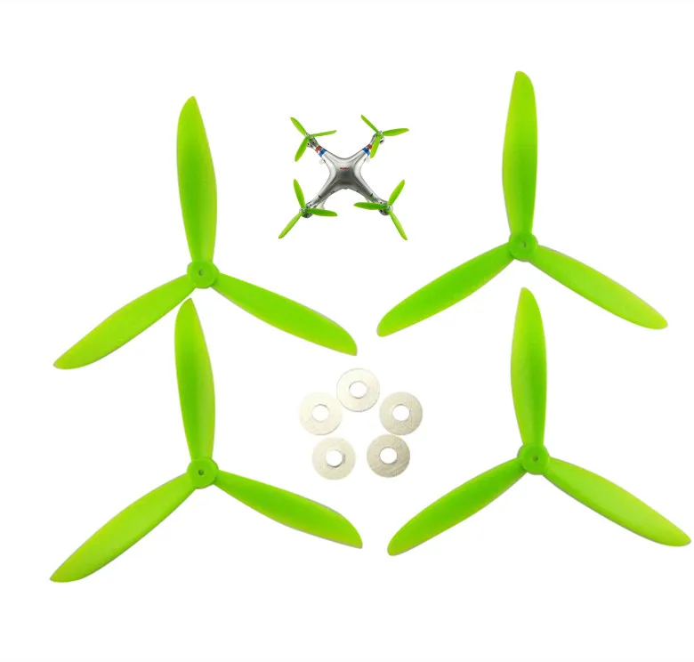 

SYMA X8 X8C X8G X8W X8HC X8HW axis UAV parts accessories upgrade green blade propeller blades