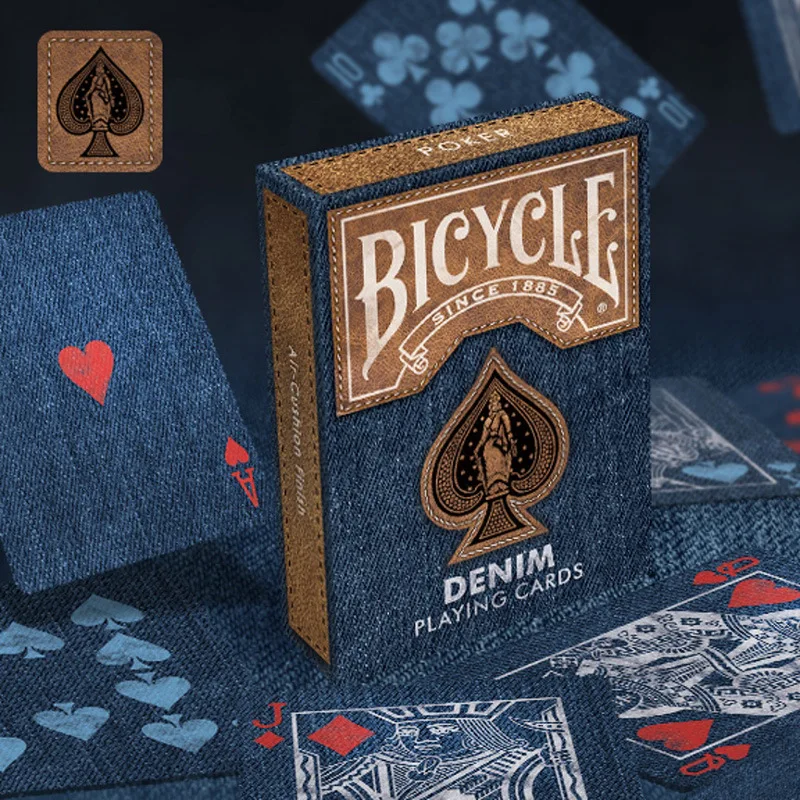 

Bicycle Denim Playing Cards Poker Size Deck Collectable Deck Magic Cards Magia Magic Tricks Props for Magician Free Shipping