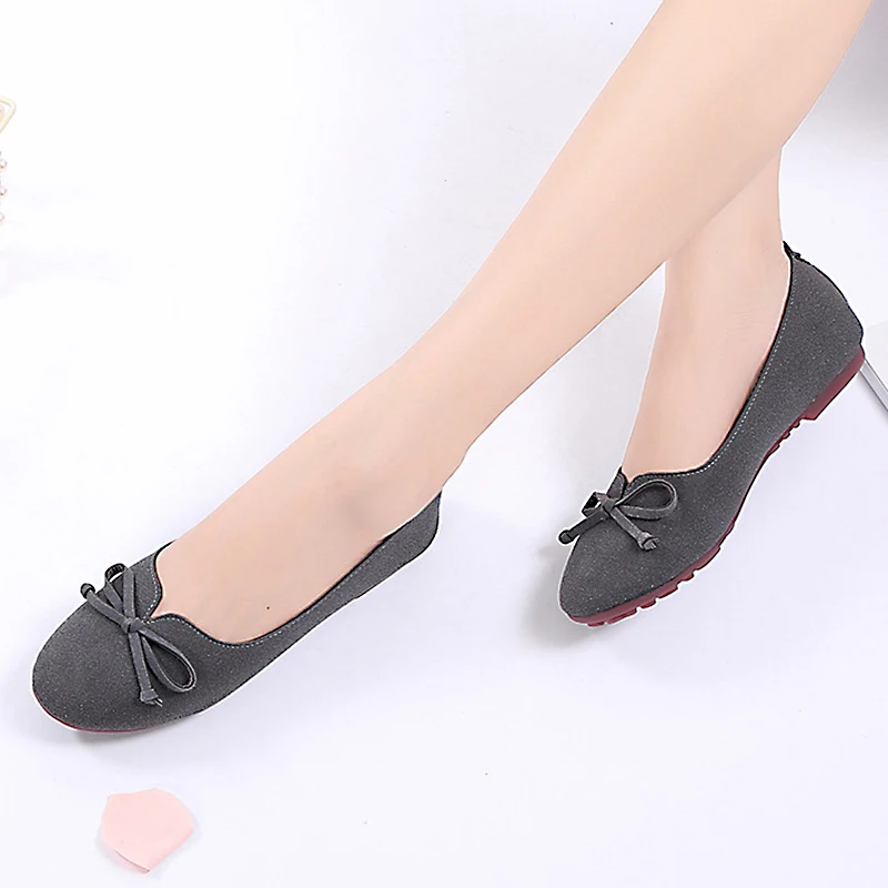 

Spring Summer Ladies Shoes Ballet Flats Women Flat Shoes Woman Ballerinas Black Large Size Casual Shoes Sapato Womens Loafer