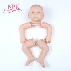 NPK Кукла реборн комплект 22 дюймов неокрашенной кукла части для DIY