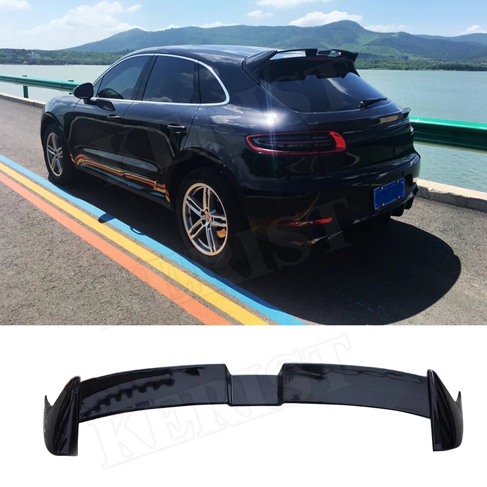 Auto Rear Roof Racing Tail Roof Window ABS Spoiler Wing for Porsche