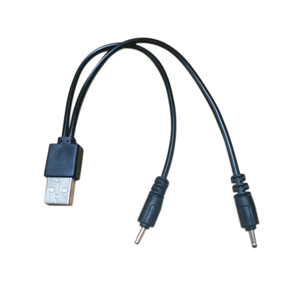 Зарядный Кабель адаптер с USB на 2x2 мм 5 в пост. Тока для I7S наушников J.30|Кабели
