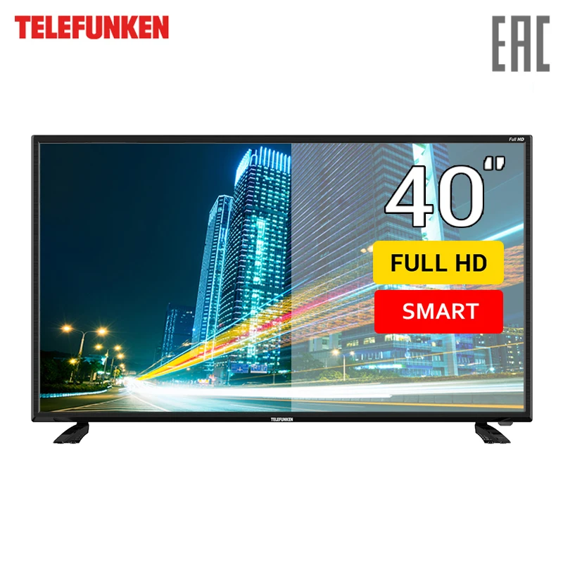 

TV 40 "Telefunken TF-LED40S43T2S FullHD SmartTV 4049inchTV dvb dvb-t dvb-t2 digital