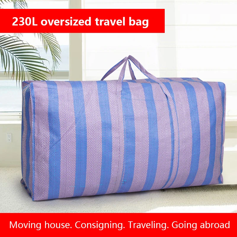 Extra large thickening moving house travel bag sack luggage woven bag