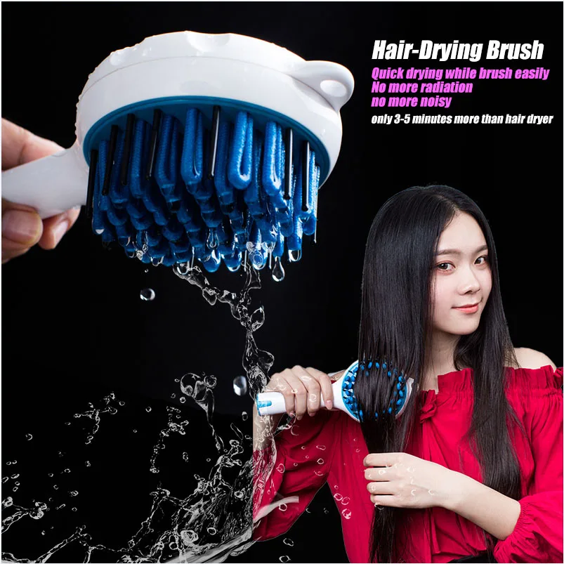 Hair Drying Comb Micro Fiber Dryer Brushes Absorbent Care Hat Radiation Protection Pregnant Women Paddle Brush Hair Drying Comb Micro Fiber Dryer Brushes Absorbent Care Hat Radiation Protection Pregnant Women Paddle Brush