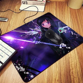 

Mairuige Hot Selling Anime Style Anti-skid Table Mat Mini Pc Laptop Gaming mousepad Accel World KUROYUKI HIME Cut Anime Girls