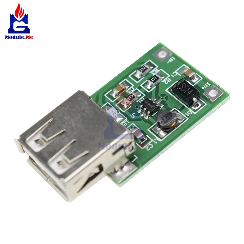 

DC-DC 0.9V-5V to 5V 600MA Step-Up Booster USB Mobile Power Supply Module