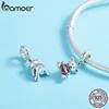 BAMOER-100% Plata de Ley 925 de colección de animales SCC521, abalorio de oso pequeño con amor, abalorio, pulsera, brazalete, joyería ► Foto 2/4