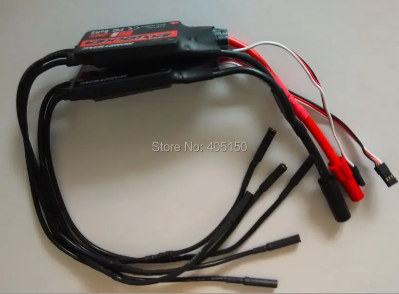 

RC Airplane Parts Dual 80A ESC For Su35 Upgrade Metal EDF Freeshipping