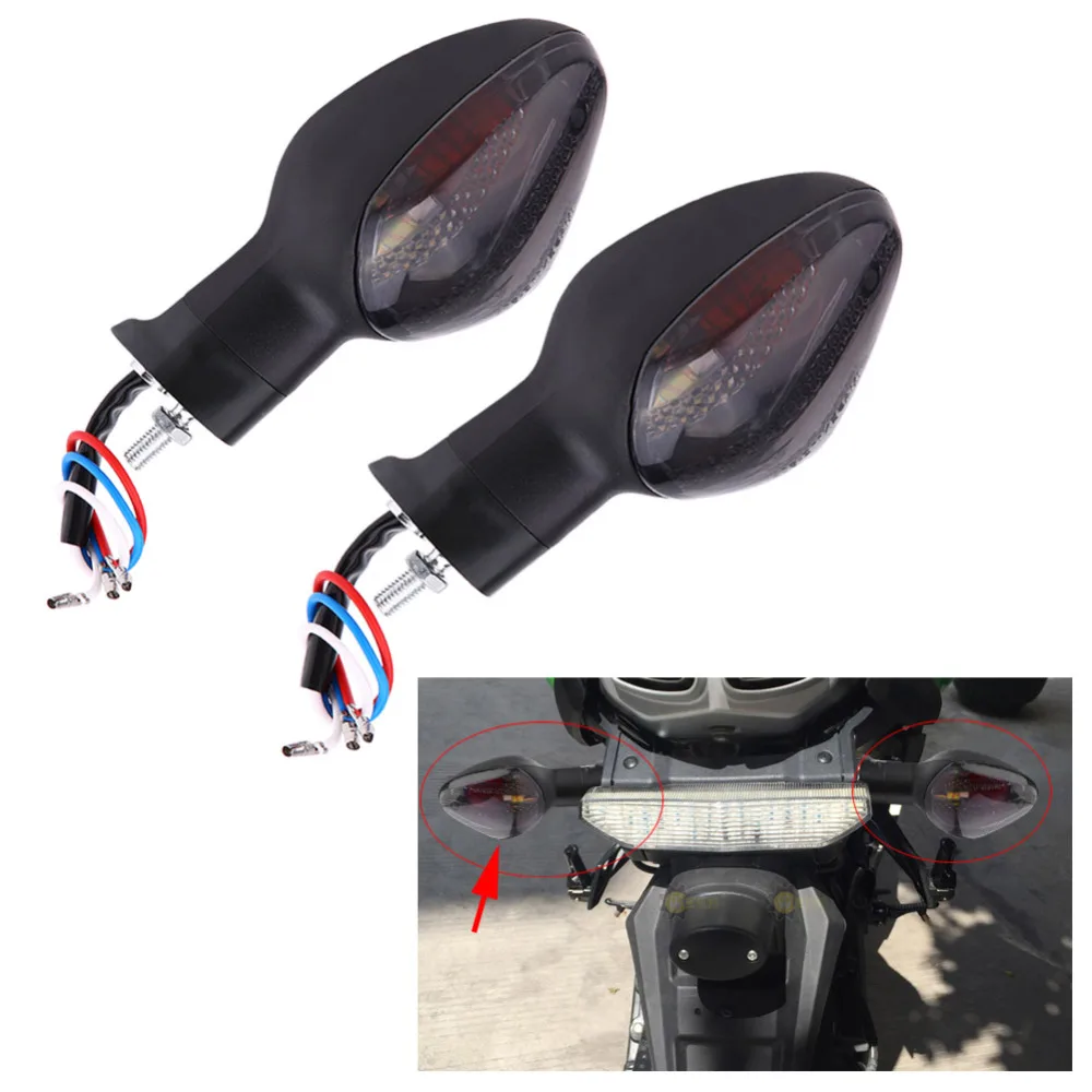 1 пара указателей поворота мотоцикла лампочка индикатора для HONDA CBR600RR 1000RR 125R CB1300S