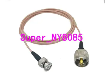 

RG316 Cable Equality UHF PL259 Male to BNC Q9 Male for Ultrasonic Equipment Flaw Detector 3FT~10M