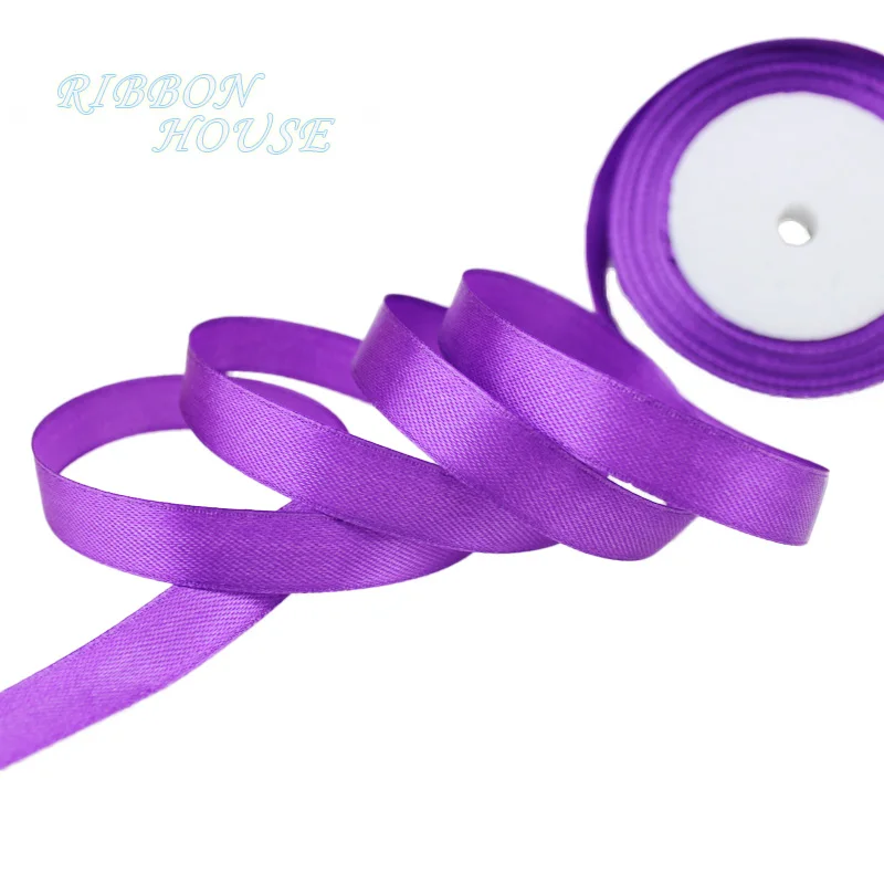 25 Yards/roll Single Face Satin Ribbon Gift Wrapping Christmas DIY Decorative