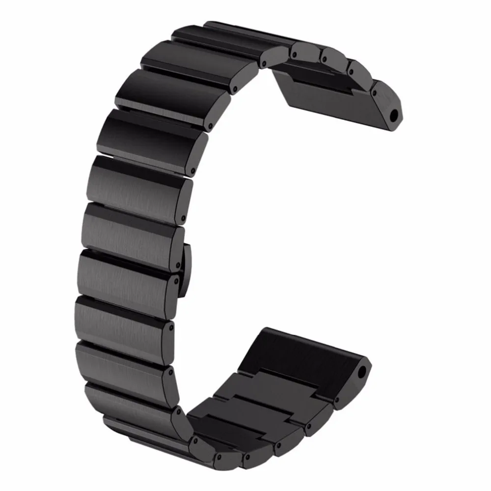 Ремешок из нержавеющей стали высокого качества для Garmin Fenix 3 совместимый с HR Sapphire