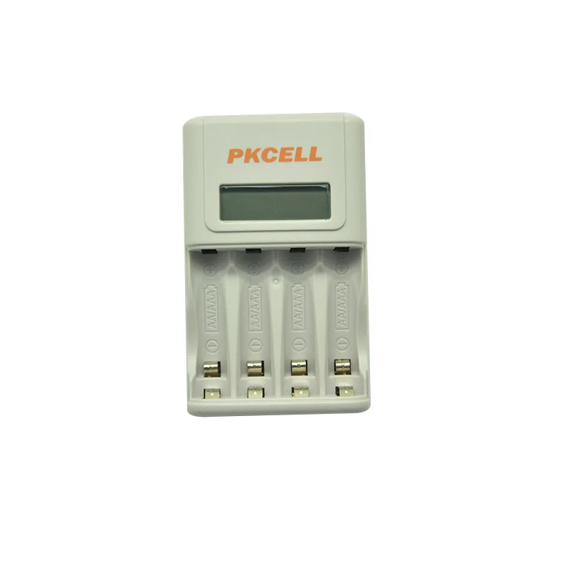 

Fast charger suitable for 1 to 4pcs aa/aaa nimh/nicd batteries With LCD Display With US or EU Plug