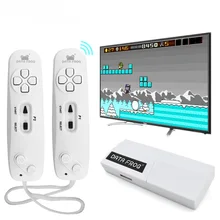 Data Frog Wireless Handheld Game Players Console AV Output Build In 620 Classic 8 Bit Game USB Console Dual Handheld Gamepad