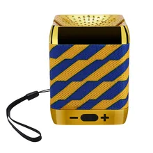 Портативный мини светодиодный bluetooth-динамик s беспроводной небольшой музыкальный аудио TF USB FM свет стереозвук Колонка для телефона с микрофоном Z610