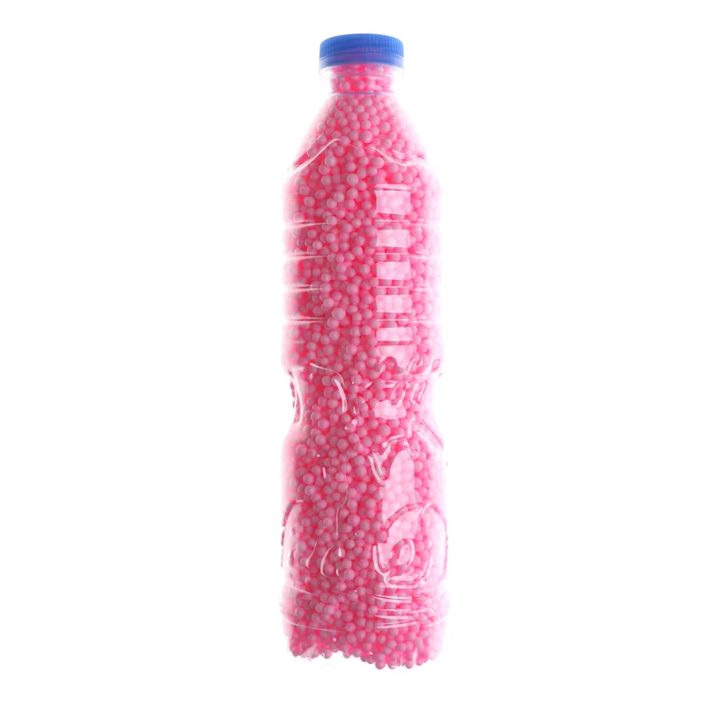 500 мл/бутылка, новинка, сделай сам, снежные, грязевые частицы, аксессуары, слизи, шарики, маленькие, крошечные, пенопластовые бусины для плавок, наполнитель для DIY принадлежностей 2-4 мм - Цвет: pink