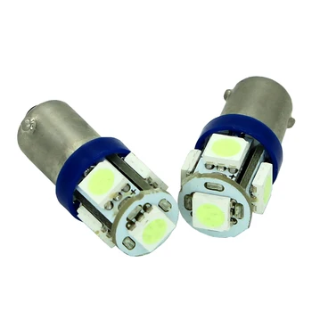 

Car LED Light Interior Bulbs BA9S 5050 5smd DC 12V 24V Super Bright Reading Light Reverse Light 1 Pcs Blue Red Yellow Green