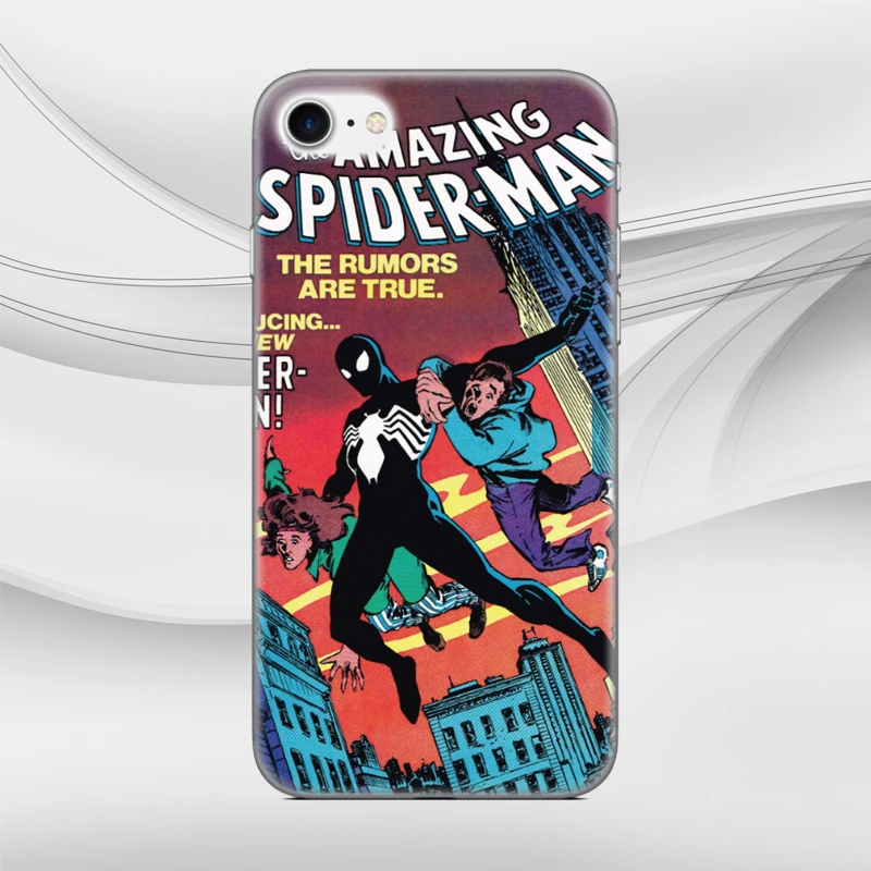 Print Bumper Comics Marvel Super Hero Cover Soft TPU Phone Case For Google Pixel 2 3 4 3A XL 2XL 3XL Lite 4XL Rubber Fundas