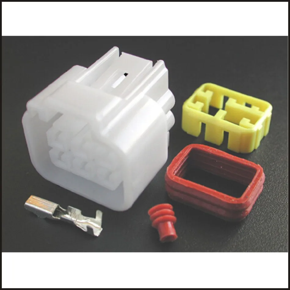 

Male connector female wire connector 6 pin connector terminal Plugs socket Fuse box Wire harness Soft Jacket DJ7061Y-2.3-21