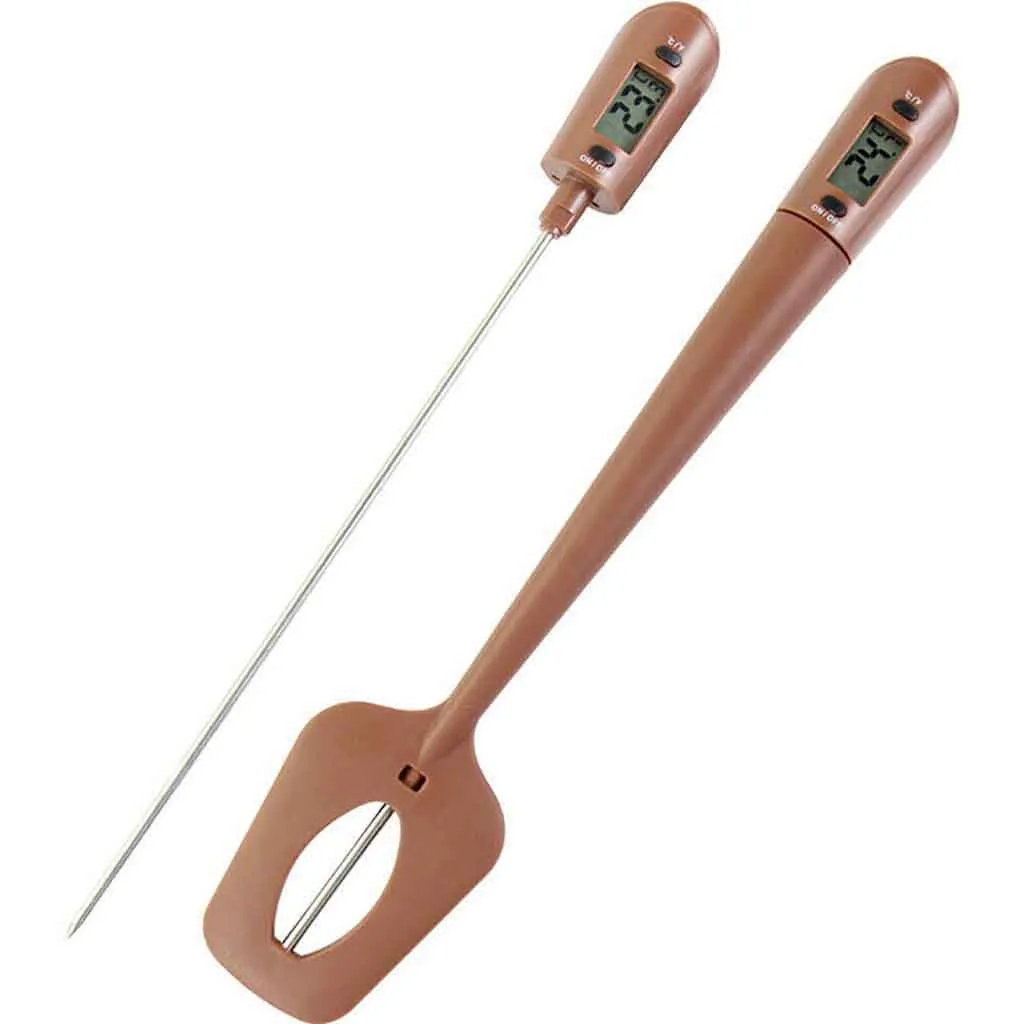 

Digital Spatula Thermometer Cooking & Candy Temperature Reader & Stirrer in One 4.6