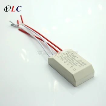 

10pcs/lot, 20W - 60W 12V Electronic Transformer Supply Driver Adapter for Halogen LED Lamp Power