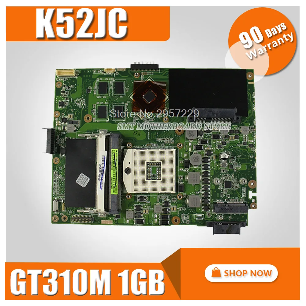 K52JC материнская плата 2 GT310M 1 ГБ для For Asus K52JR ноутбука Материнская Тест 100% ОК|motherboard