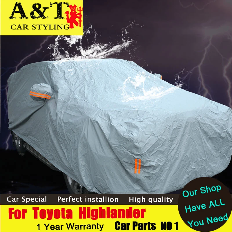 

A&T car styling For Toyota Highlander Car Covers 2015 2016 kluger decoration Special Purpose Vehicle Automotive clothing sets Ca