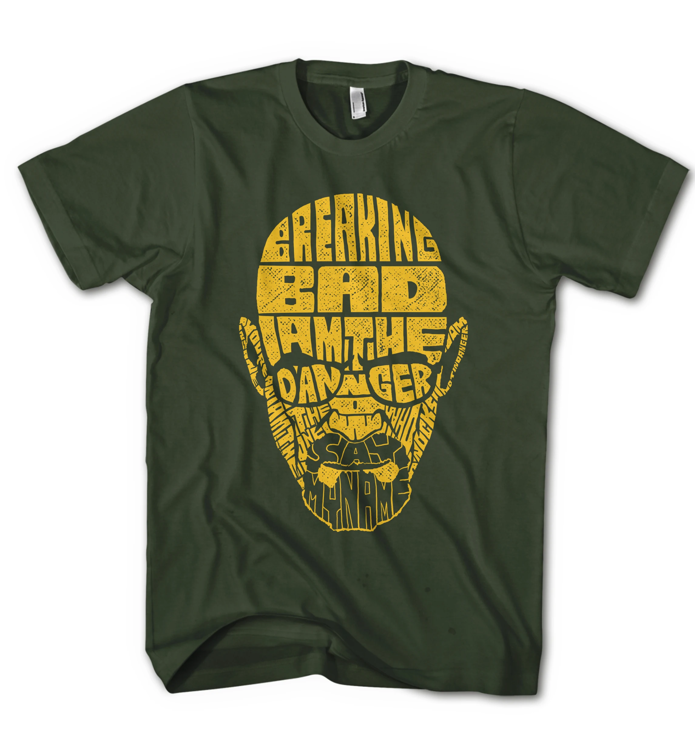 Мужская футболка с принтом Walter White Text Art Crystal Breaking Bad Heisenberg Neu модная 2019|Футболки| |