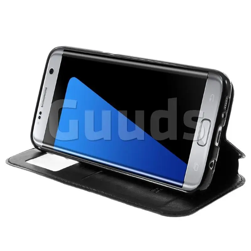 Для samsung S7 S7Edge кожаный чехол Roar корейский превосходный кожаный чехол с откидной крышкой для samsung Galaxy S7 край G935 G930