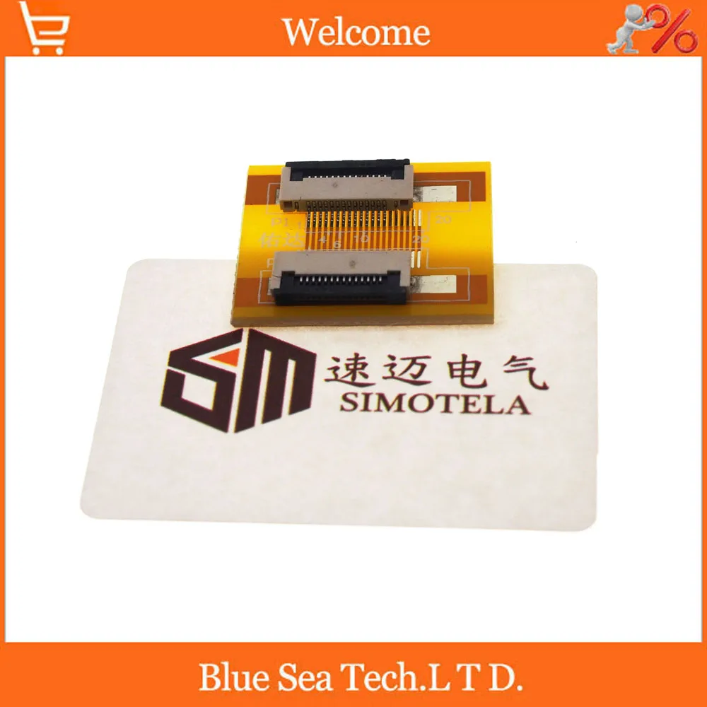 

14 pin 0.5mm FPC/FFC PCB connector socket adapter board,flat cable extend for LCD screen interface