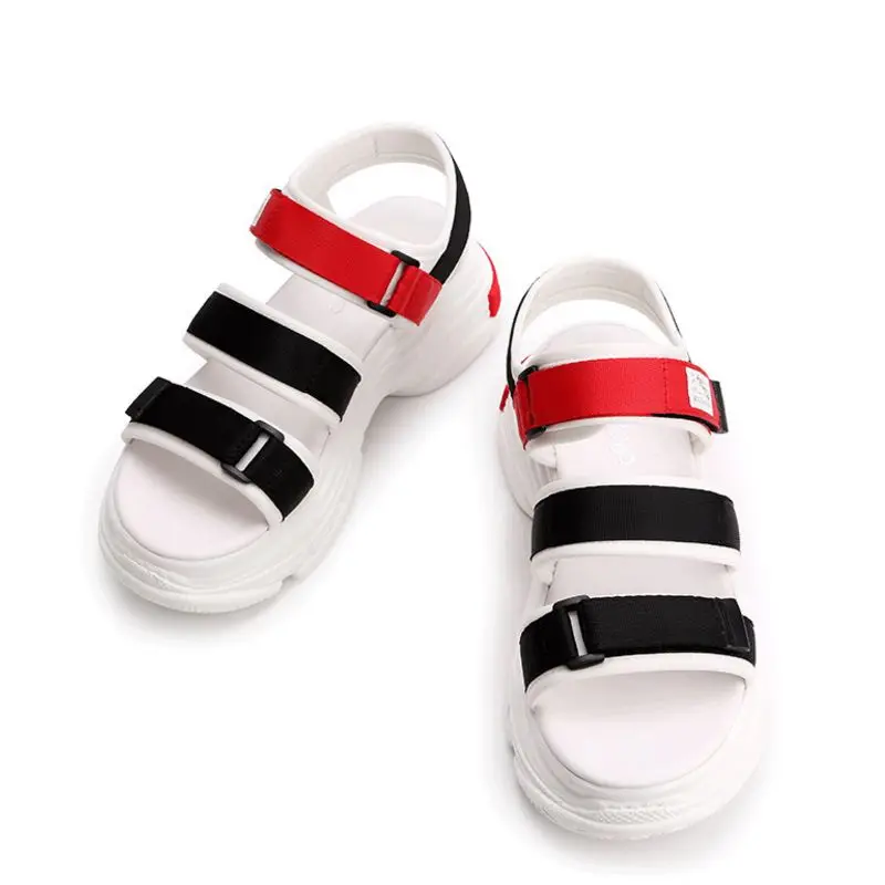 Taoffen Women Chunky Sandals Mixed Color Casual Outdoor Beach Summer Shoes Women Fashion Sneaker Platform Sandals Size 35-40 Taoffen Women Chunky Sandals Mixed Color Casual Outdoor Beach Summer Shoes Women Fashion Sneaker Platform Sandals Size 35-40