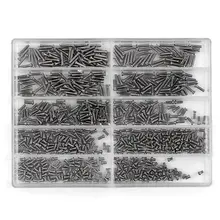 1000 шт./компл. Нержавеющая сталь крошечные ассортимент для часы глаз винты для очков Ремкомплект инструмент для Запчасти