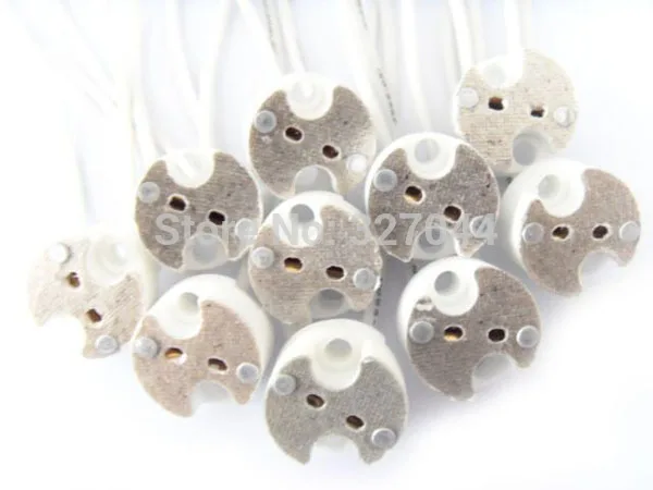 

Lamp Holder Mr16/ G4 / Mr11 Base Socket Ceramic Wire Connector 100pcs/lot