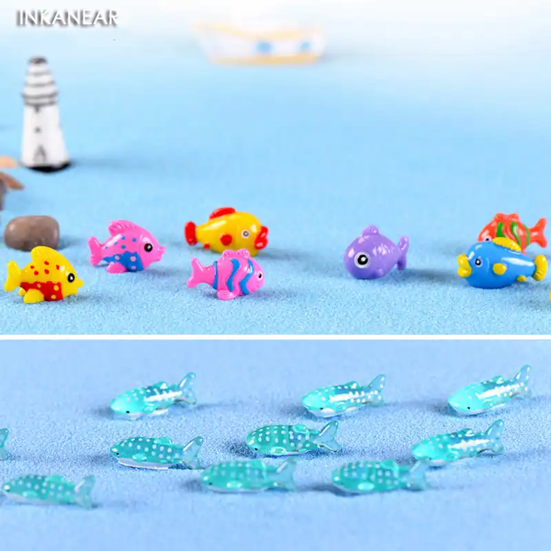 miniature toy aquarium