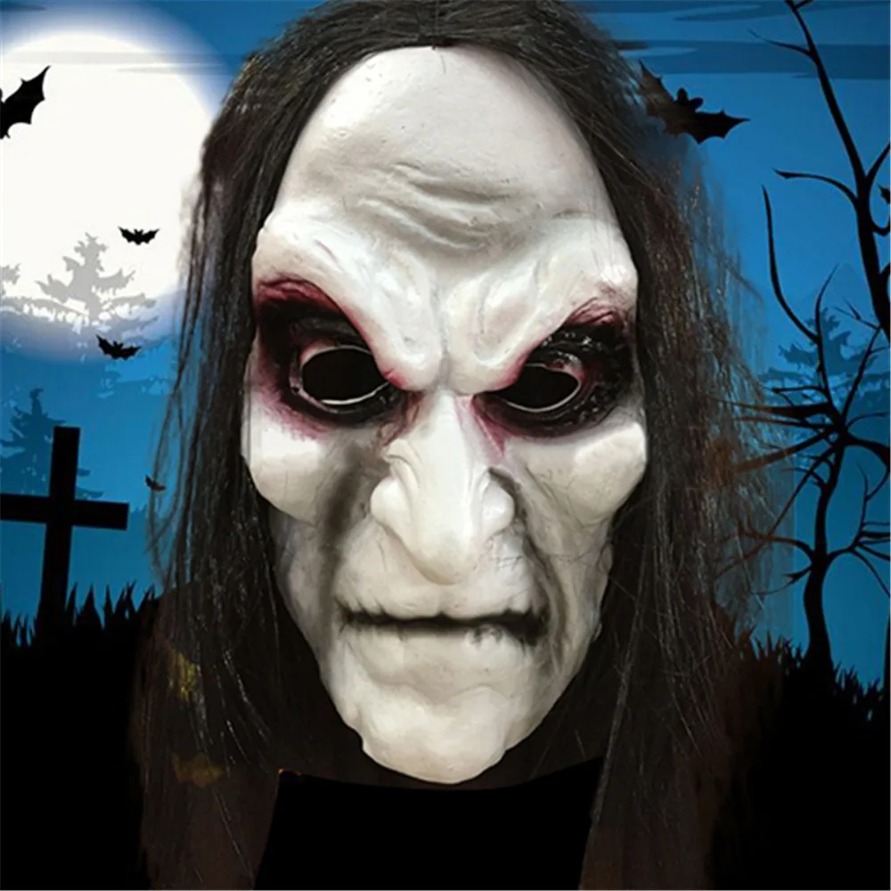 

Halloween Mask Zombie Halloween Masks Adult Ghost Festival Cosplay Costume Party Supplies Full Face Latex Halloween Horror Masks