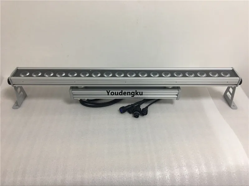 Description Picture 5 of item4 pieces 18x12W RGBWA UV 6in1 LED Strip Light Outdoor Facade Lighting Wall Washer lamp led light