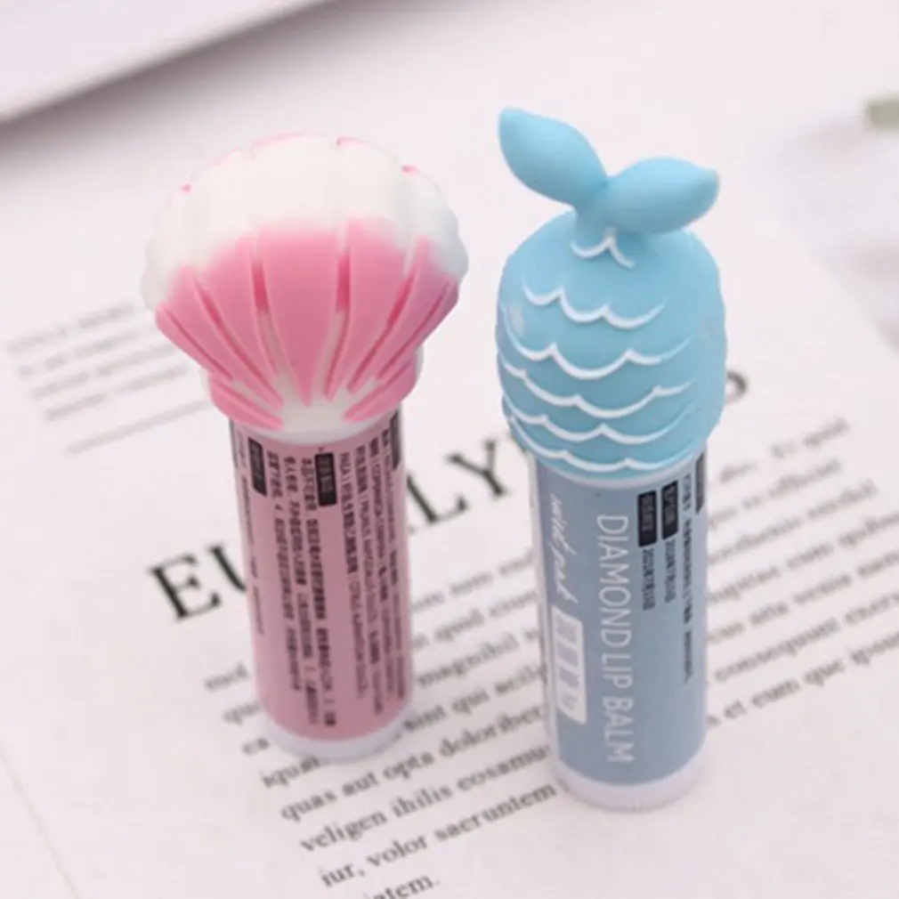 

Mini Portable Lip Balm Natural Moisturizing Lip Balm For Girl Cute-Fish Lipstick Women Beauty Care Lip Moisturizer